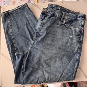 Old Navy Distressed Straight Jeans